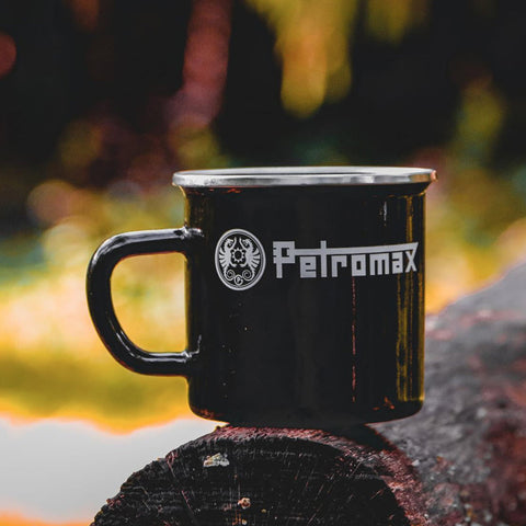 Petromax Emaille-Becher schwarz