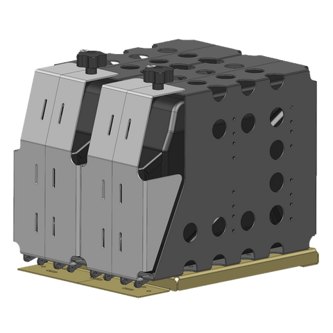 Dachträger Adapterplatte Kanisterhalter